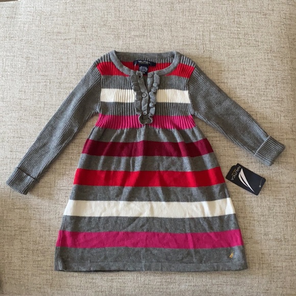 nautica knit dress set with bottoms 18 months - Picture 8 of 11